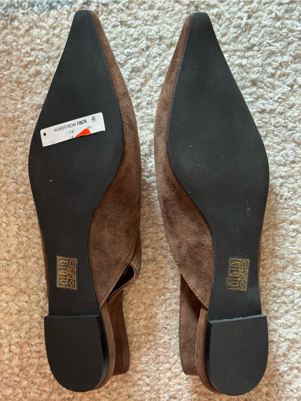 NEW Jeffrey Campbell Scone Slingback Pointed Toe Flat - Picture 10 of 11